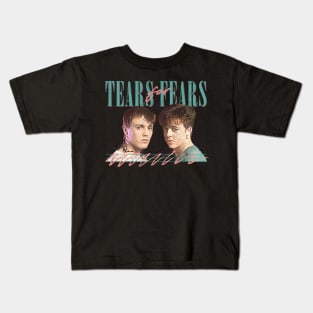 Vintage Faded-Style --- Tears For Fears Kids T-Shirt